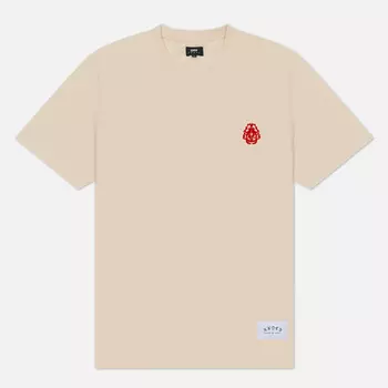 Мужская футболка Edwin Beetle, цвет бежевый, размер S