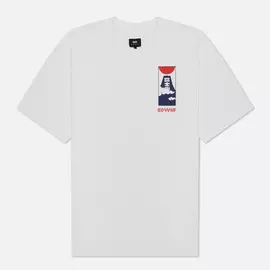 Мужская футболка Edwin Cloudy, цвет белый, размер L