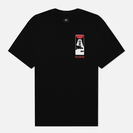 Мужская футболка Edwin Cloudy, цвет чёрный, размер S