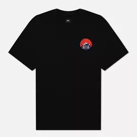 Мужская футболка Edwin Red Dawn, цвет чёрный, размер XS