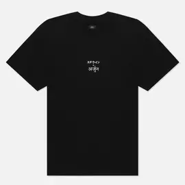 Мужская футболка Edwin x Arjun Reflective Print, цвет чёрный, размер XL