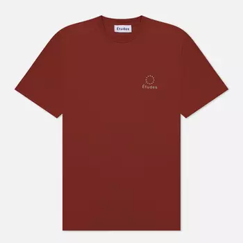 Мужская футболка Etudes Wonder Logo, цвет коричневый, размер L