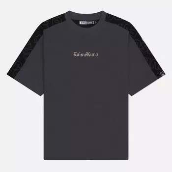Мужская футболка Evisu Evisukuro All Over Monogram Panel, цвет серый, размер M