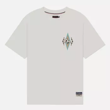 Мужская футболка Evisu Heritage Chimayo Pattern Ninja Daruma Printed, цвет белый, размер L