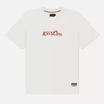Мужская футболка Evisu Heritage Poster Daicock Printed, цвет белый, размер L