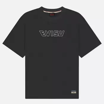 Мужская футболка Evisu Seagull Carp Print, цвет серый, размер M
