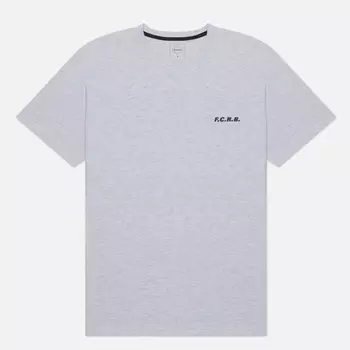 Мужская футболка F.C. Real Bristol Big Logo Wide, цвет серый, размер XL