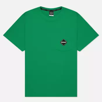 Мужская футболка F.C. Real Bristol Emblem Pocket, цвет зелёный, размер L