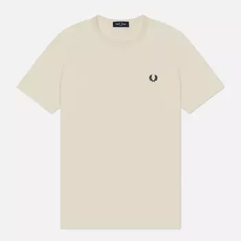 Мужская футболка Fred Perry Ringer, цвет белый, размер M