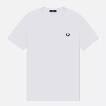 Мужская футболка Fred Perry Ringer, цвет белый, размер XXL