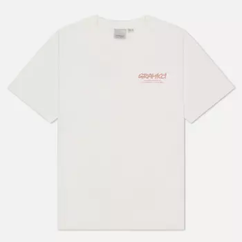 Мужская футболка Gramicci Mountaineering, цвет белый, размер L