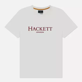 Мужская футболка Hackett Classic Heritage, цвет белый, размер XL