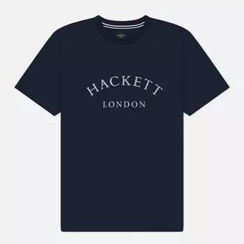 Мужская футболка Hackett Heritage Essential, цвет синий, размер XL