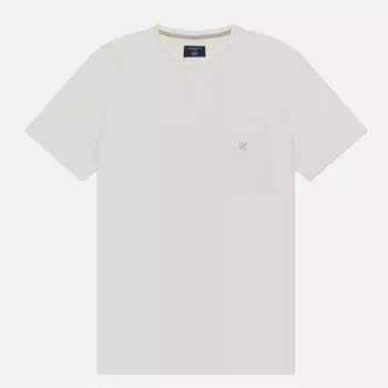 Мужская футболка Hackett Pocket, цвет белый, размер XL