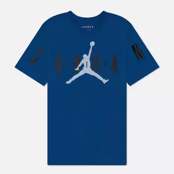 Мужская футболка Jordan Air Stretch, цвет синий, размер XL