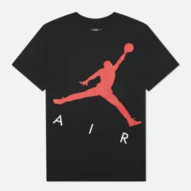 Мужская футболка Jordan Jumpman Air HBR Crew, цвет чёрный, размер M