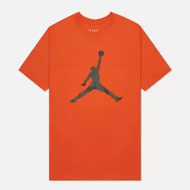 Мужская футболка Jordan Jumpman Crew, цвет оранжевый, размер S