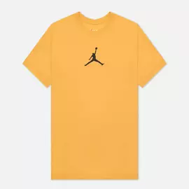 Мужская футболка Jordan Jumpman Dri-Fit Crew, цвет жёлтый, размер S