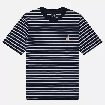 Мужская футболка Kangol Essential Stripe, цвет синий, размер L