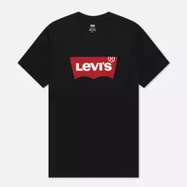 Мужская футболка Levi's Housemark, цвет чёрный, размер XXXL