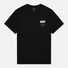 Мужская футболка Levi's Housemark Graphic San Francisco, цвет чёрный, размер XL