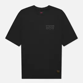 Мужская футболка Levi's Skateboarding Graphic Box, цвет чёрный, размер L