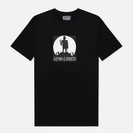 Мужская футболка Life's a Beach Peace Man, цвет чёрный, размер XL
