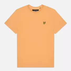 Мужская футболка Lyle &amp; Scott Plain Regular Fit, цвет оранжевый, размер XXXL