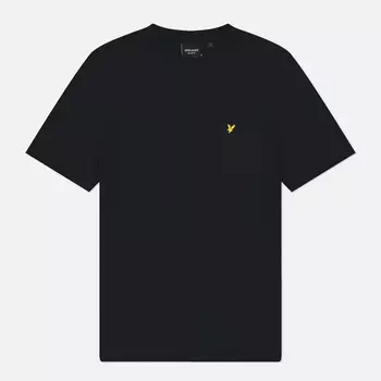 Мужская футболка Lyle & Scott Plain Pique Pocket, цвет синий, размер S