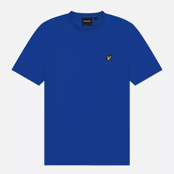 Мужская футболка Lyle & Scott Plain Regular Fit, цвет синий, размер XXL
