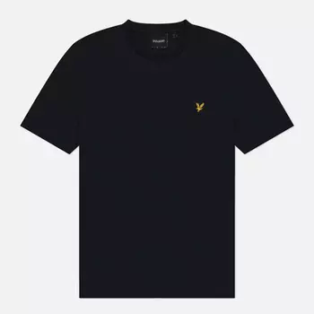 Мужская футболка Lyle & Scott Plain Regular Fit, цвет чёрный, размер L