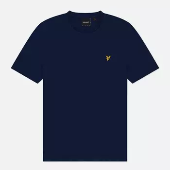 Мужская футболка Lyle & Scott Plain Regular Fit, цвет синий, размер XXL