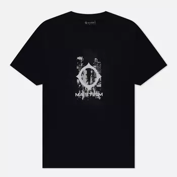 Мужская футболка MA.Strum Centre Chest Logo Print, цвет синий, размер XXL