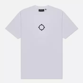 Мужская футболка MA.Strum Compass Print, цвет белый, размер S