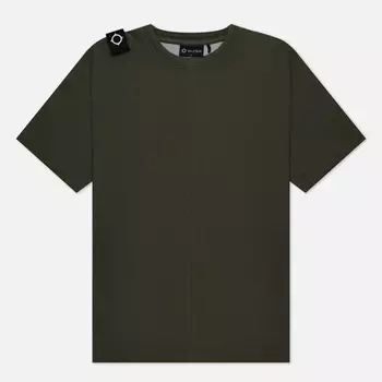 Мужская футболка MA.Strum DFP Panel Sleeve, цвет оливковый, размер M