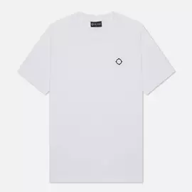 Мужская футболка MA.Strum Icon Embroidered ID, цвет белый, размер M