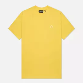 Мужская футболка MA.Strum Icon Embroidered ID, цвет жёлтый, размер XXL