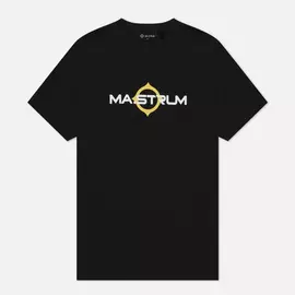 Мужская футболка MA.Strum Logo Print, цвет чёрный, размер L