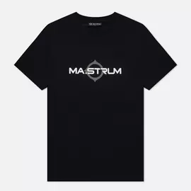 Мужская футболка MA.Strum Logo Print, цвет чёрный, размер XXXL