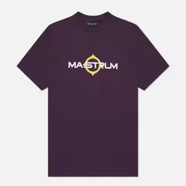 Мужская футболка MA.Strum Logo Print, цвет фиолетовый, размер M
