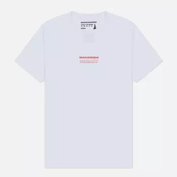 Мужская футболка maharishi 30th Anniversary Aum, цвет белый, размер XXXL