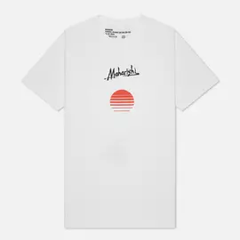 Мужская футболка maharishi Apocalypse, цвет белый, размер XL