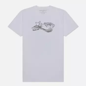 Мужская футболка maharishi Songkran Embroidered, цвет белый, размер S