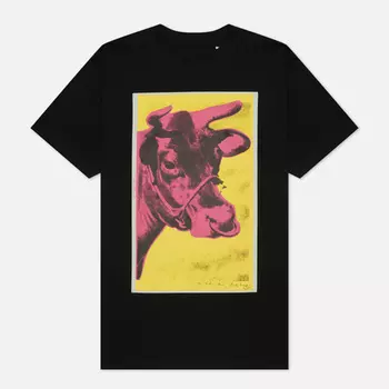Мужская футболка maharishi Warhol Lunar Ox, цвет чёрный, размер L