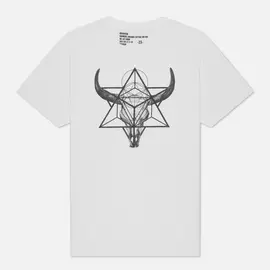 Мужская футболка maharishi x Myoshka Lunar Ox, цвет белый, размер XL