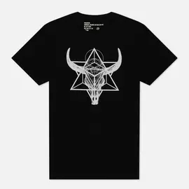 Мужская футболка maharishi x Myoshka Lunar Ox, цвет чёрный, размер XXL