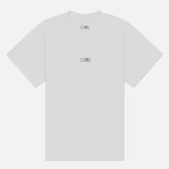 Мужская футболка Maison Margiela MM6 Numeric Signature, цвет белый, размер S