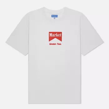 Мужская футболка MARKET Adventure Team, цвет белый, размер XXL