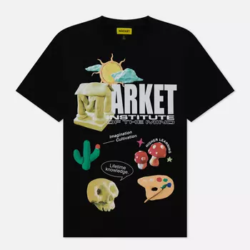 Мужская футболка MARKET Institute Of The Mind, цвет чёрный, размер L