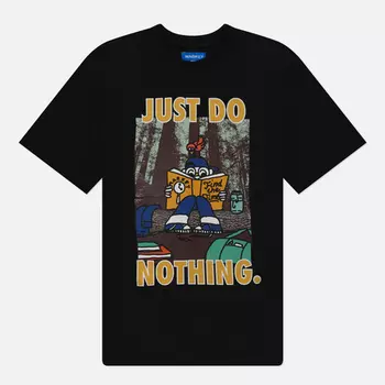 Мужская футболка MARKET Just Do Nothing, цвет чёрный, размер XXL